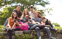 Photo of students. Link to Beneficiary Designations.