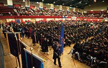 Photo of graduation ceremony. Link to Gifts That Protect Your Assets.